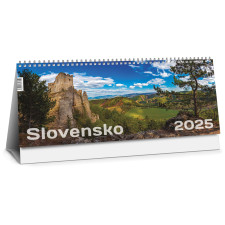 Stolový kalendár Slovensko 2025