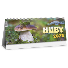 Stolový kalendár Huby 2025